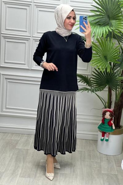 140274 Etekli Takım Siyah