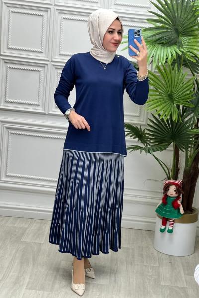 140274 Etekli Takım Lacivert