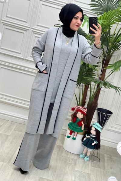 14082 TRIKO TAKIM Gri