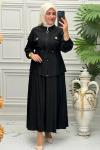 1423B Tunik Takım Siyah