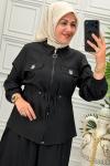 1423B Tunik Takım Siyah