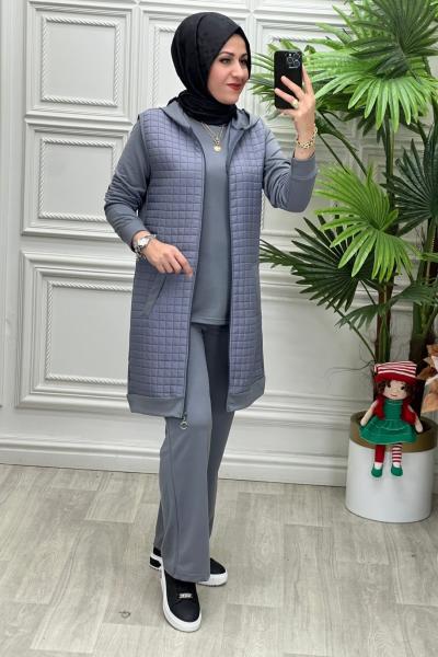 1443K Spor Takım Gri