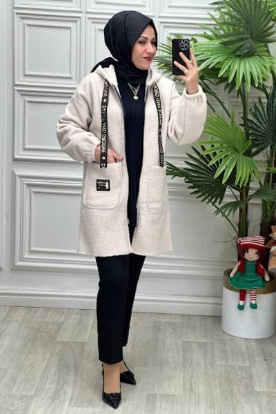 1445 Buklet Kaban Taş Rengi