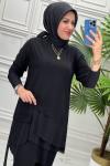 14455 Tunik Takım  Siyah