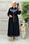 1453B Tunik Takım Siyah