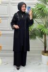 1473 Tunik Takım  Siyah