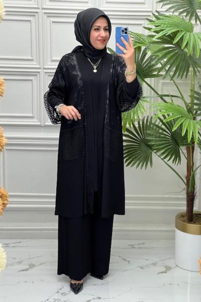 1473 Tunik Takım  Siyah