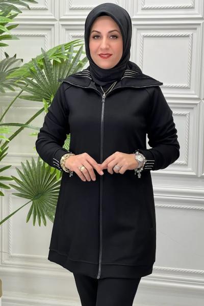 1510 Tunik Takım   Siyah