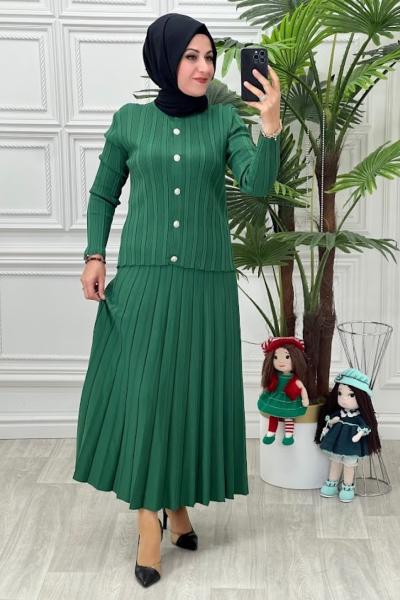 1603 Merserize Takım Yeşil