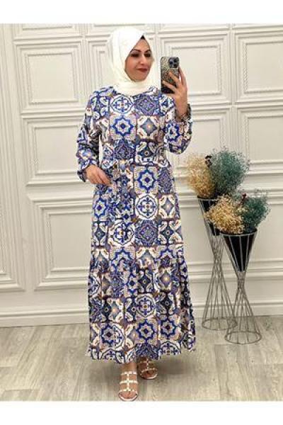 1800 Etnik Desen Elbise Diğer