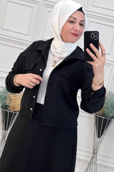 1801 Noyya Takım Siyah