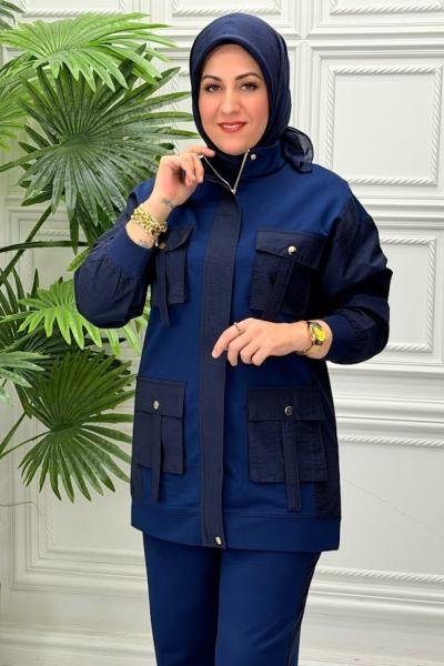 1819 Tunik Takım  Lacivert