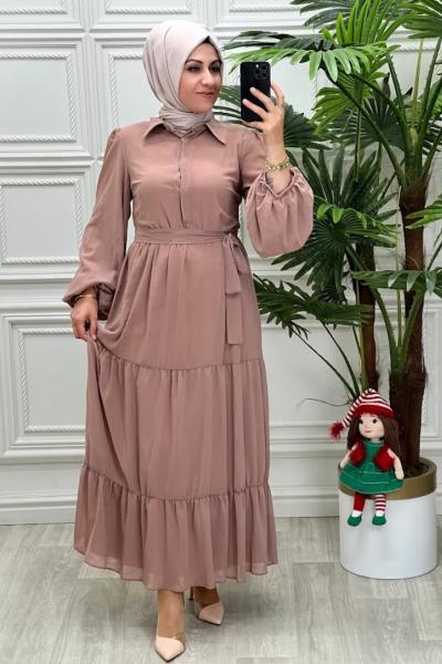 1929 Sima Elbise Gül