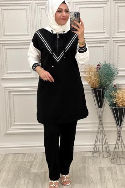 1936 İki İplik  Takım  Siyah