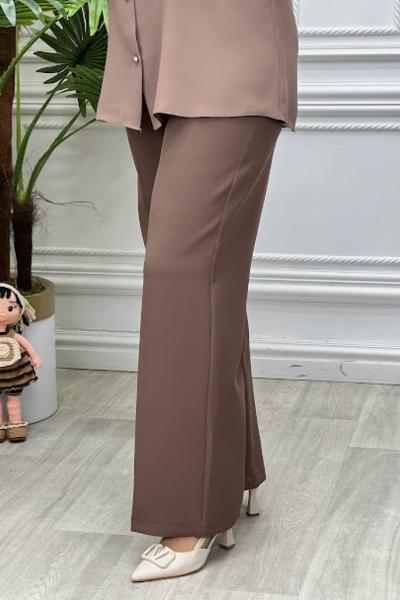196 Pantolon Sütlü Kahve