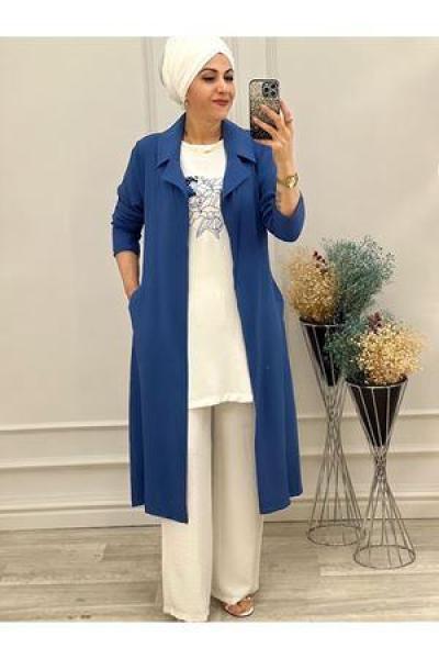 1968 Pullu Tişörtlü Takım İndigo Diğer