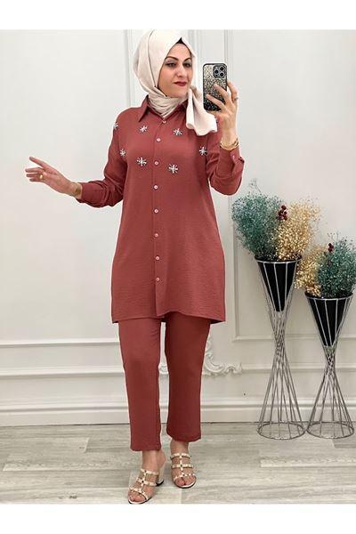 1988 Taş İşlemeli Takım Gül Diğer