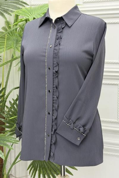 20100 Gömlek  Antrasit