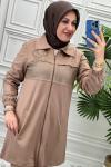 20111 Tunik Takım  Kahverengi