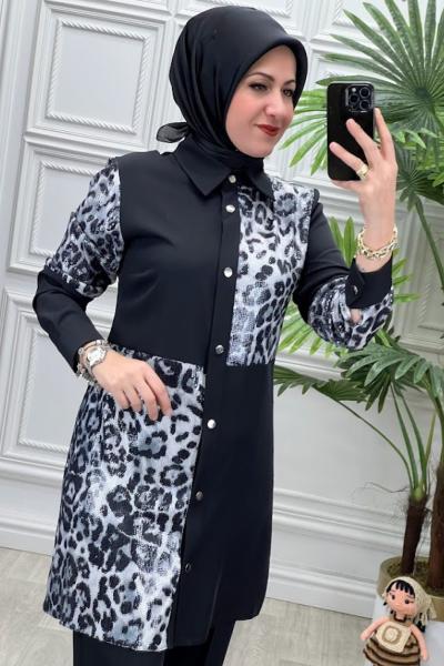 2020 Tunik Takım Siyah