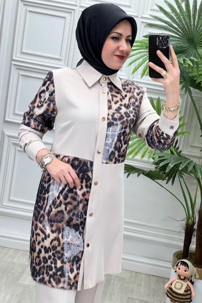 2020 Tunik Takım Bej