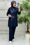 20211 Tunik Takım   Lacivert
