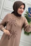 20211 Tunik Takım  Kahverengi