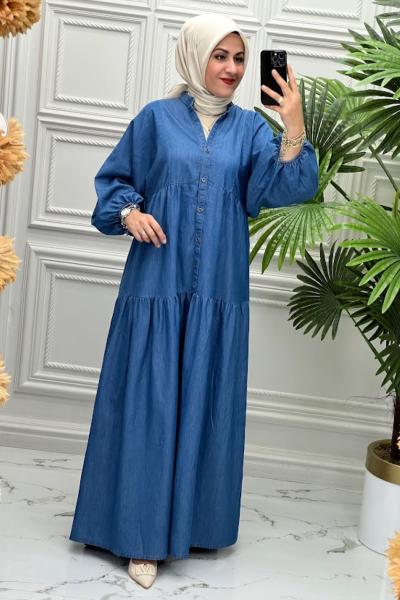 20391 Elbise  Lacivert