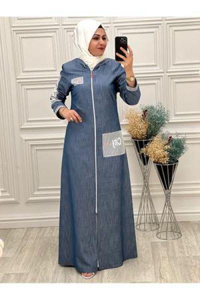 2050 Tansel Kot Ferace Açık Mavi