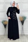 2081 Yaren Elbise  Siyah