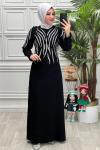 2089B Elbise Siyah