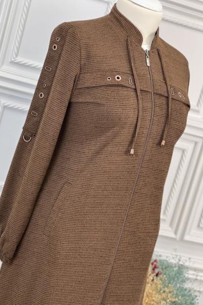 2091 Tam Boy Pardesü 2091  Kahverengi