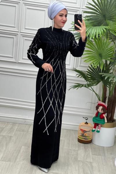 2101 Elbise Siyah