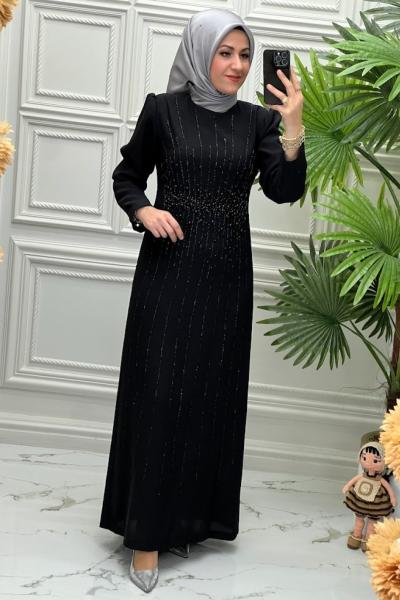 2101B Elbise Siyah