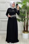 2106 Endam Elbise Siyah