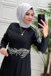2106 Endam Elbise Siyah