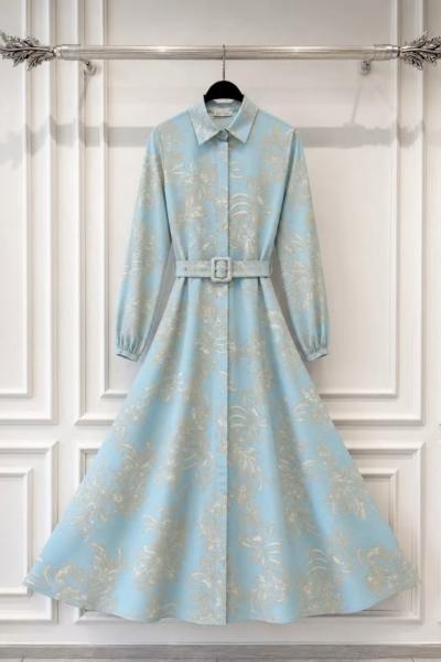 2115B Elbise Bebe Mavisi