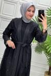 2123 Elbise  Siyah