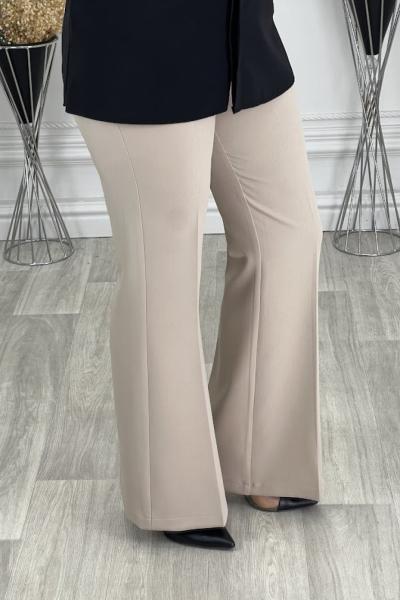 214 İspanyol Pantolon  Taş Rengi