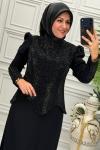 2156 Elbise Siyah