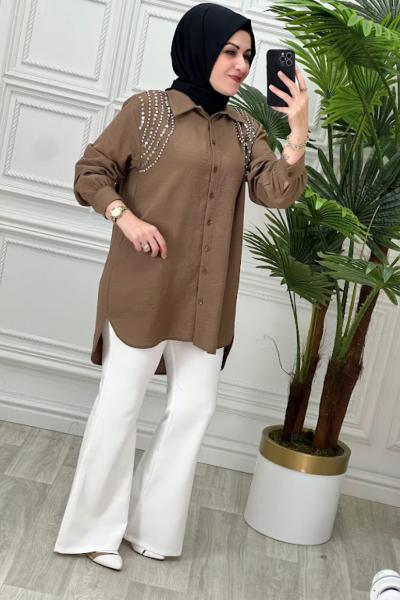 2195 Tunik Kahverengi