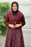 2199 Tunik Takım  Bordo