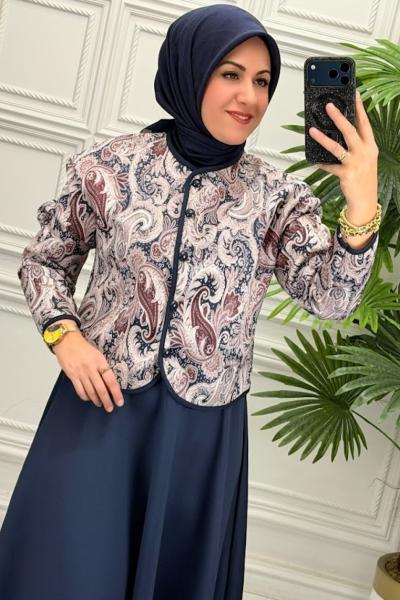 2200 Tunik Takım  Lacivert