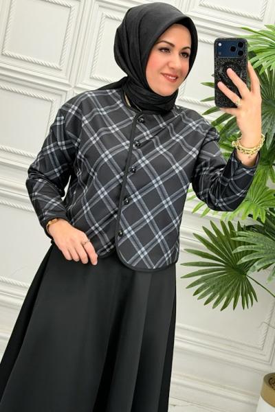 2203 Tunik Takım  Siyah
