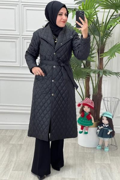 2208 Kapitone Kaban Siyah