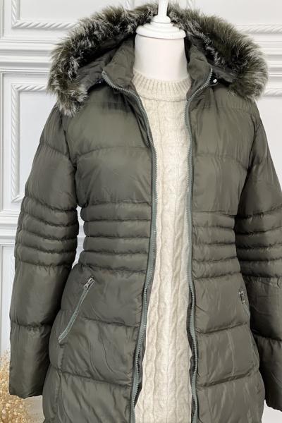 22179 Şişme Kaban  Haki