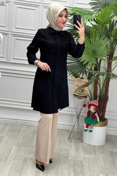 2221B Tunik Siyah