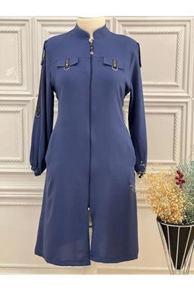 2240 Kolu Şeritli Kap İndigo Diğer