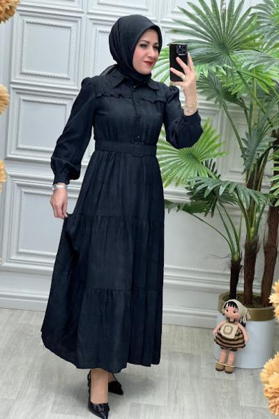 2243 Elbise Siyah