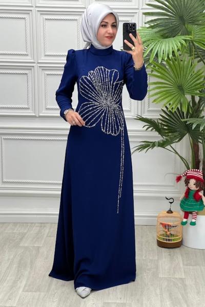224599 Elbise İndigo